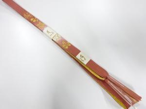 未使用品　正絹　高麗　手組帯締め